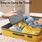 Coquimbo Sewing Kit for Adults, Kids, Beginner, Traveler, Portable Sewing Supplies Contains Soft Tape Measure, Scissors, Thimble, Thread, Sewing Needles (Gray, M)
